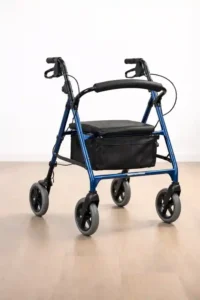 Rollator-metallic blue