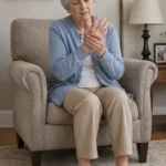 Senior with dexterity challenges